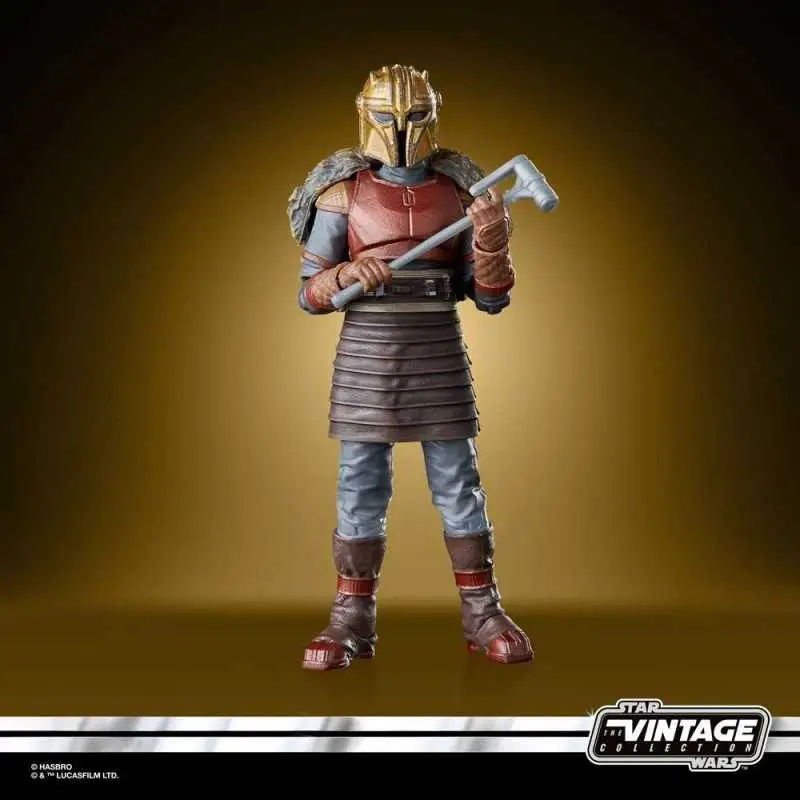 Figura de "The Armorer" (El Mandaloriano) - Colección Vintage de Star Wars Produit De Marque