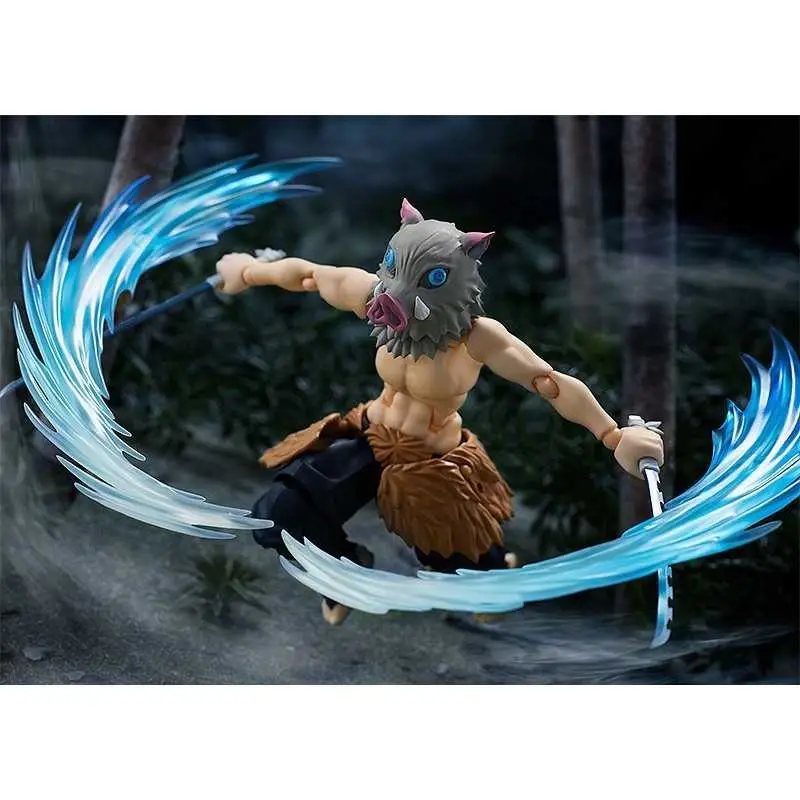 Figurine Figma Inosuke Hashibira DX Edition – Kimetsu no Yaiba Demon Slayer Commander Maintenant