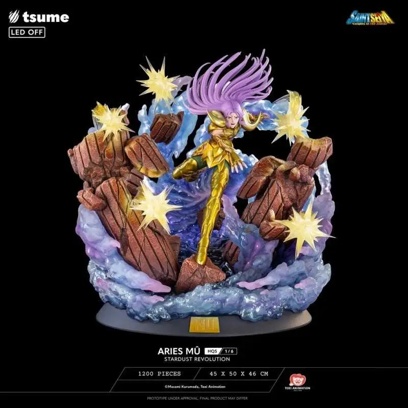 Estatua Aries Mû Stardust Revolution HQS de Tsume – Saint Seiya Promotion