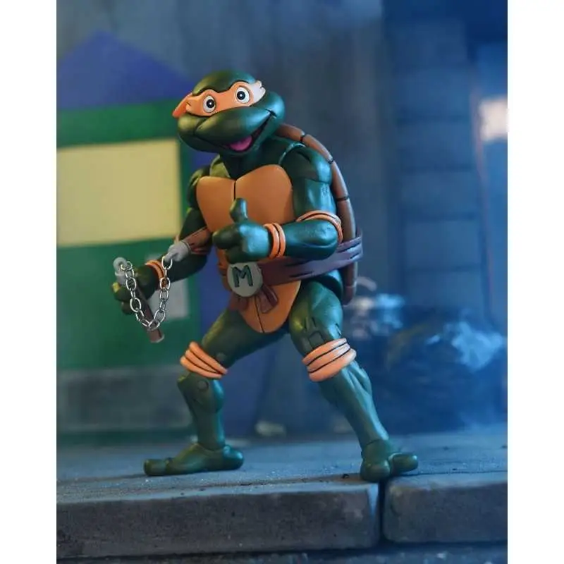 Commander Vite Figurine Ultimate Michelangelo VHS – Tortues Ninja (Cartoon)