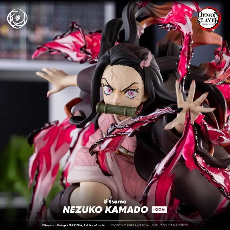 Dernier Modèle Estatua Nezuko Kamado Ikigai de Tsume – Demon Slayer – Kimetsu no Yaiba