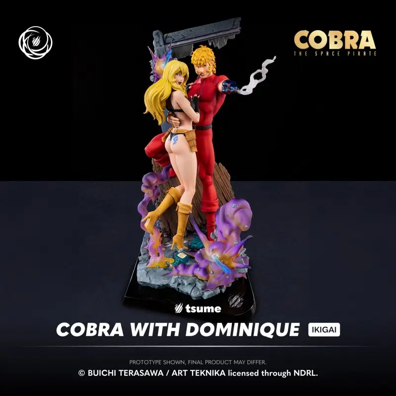 Statue Cobra with Dominique Ikigai by Tsume – Cobra The Space Pirate Meilleure Vente