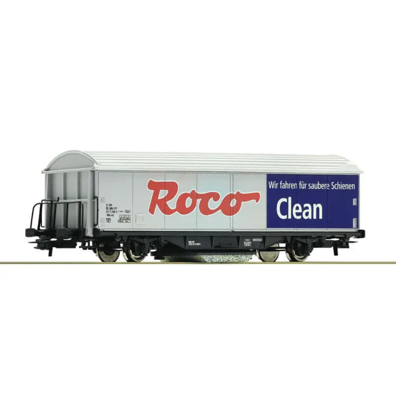 WAGON NETTOYEUR CLEAN 1/87ème HO ROCO Certifié