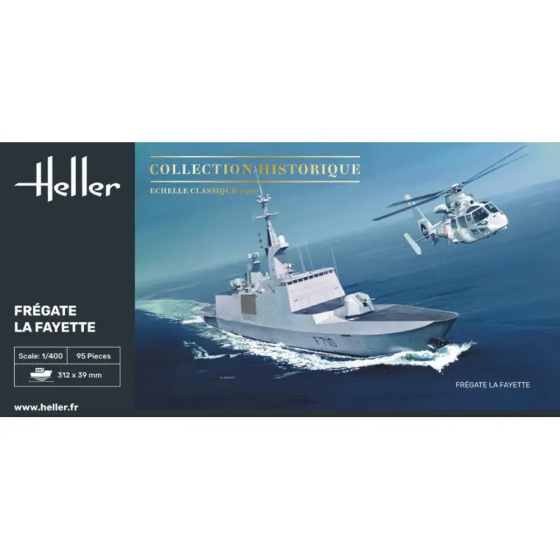 Acheter En Ligne Fregate LA FAYETTE maquette 1/400 HELLER