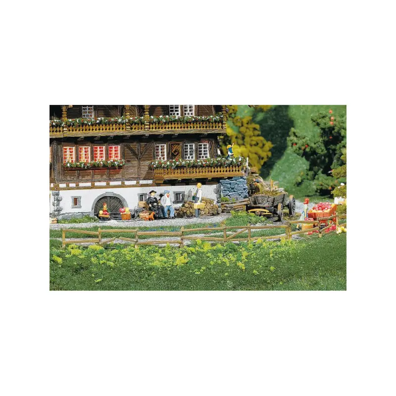 Expédition Rapide Clôtures de jardin pour pré et jardin 1/87 HO FALLER