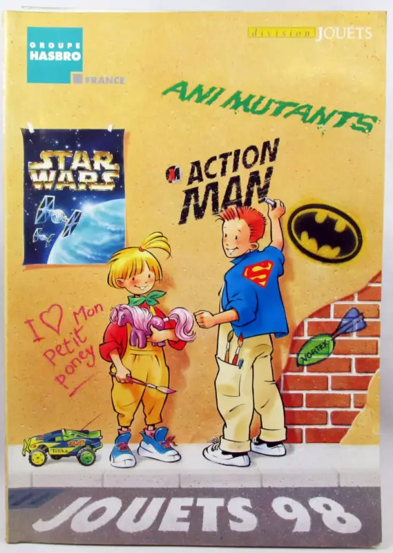 Commander Maintenant Catalogue professionnel Hasbro France 1998 (My Little Pony, Action Man, Batman, Animutants, Mummies Alive, Star Wars...)