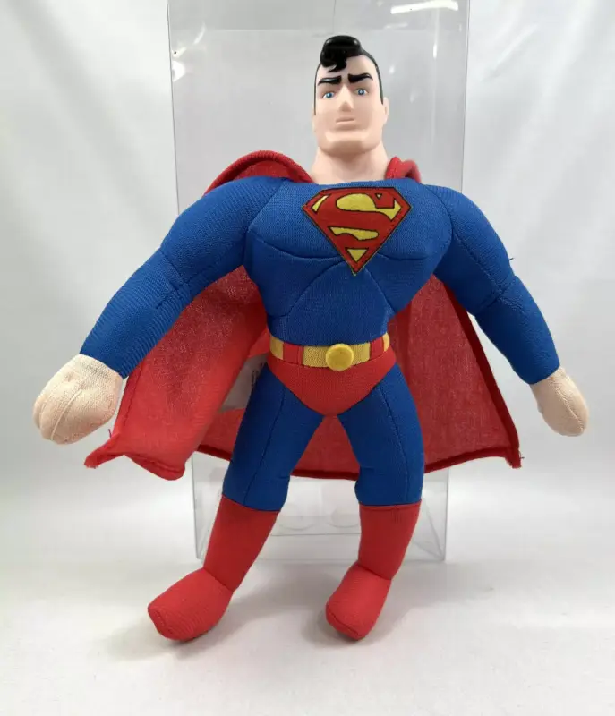 Produit De Marque Superman - Poupée chiffon et vinyl 24 cm - Play By Play 1998