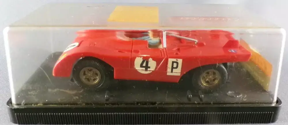 Carrera Universal 40433 - Ferrari 312 P Rouge N°4 en Boite 1/32 2 Bon Marché