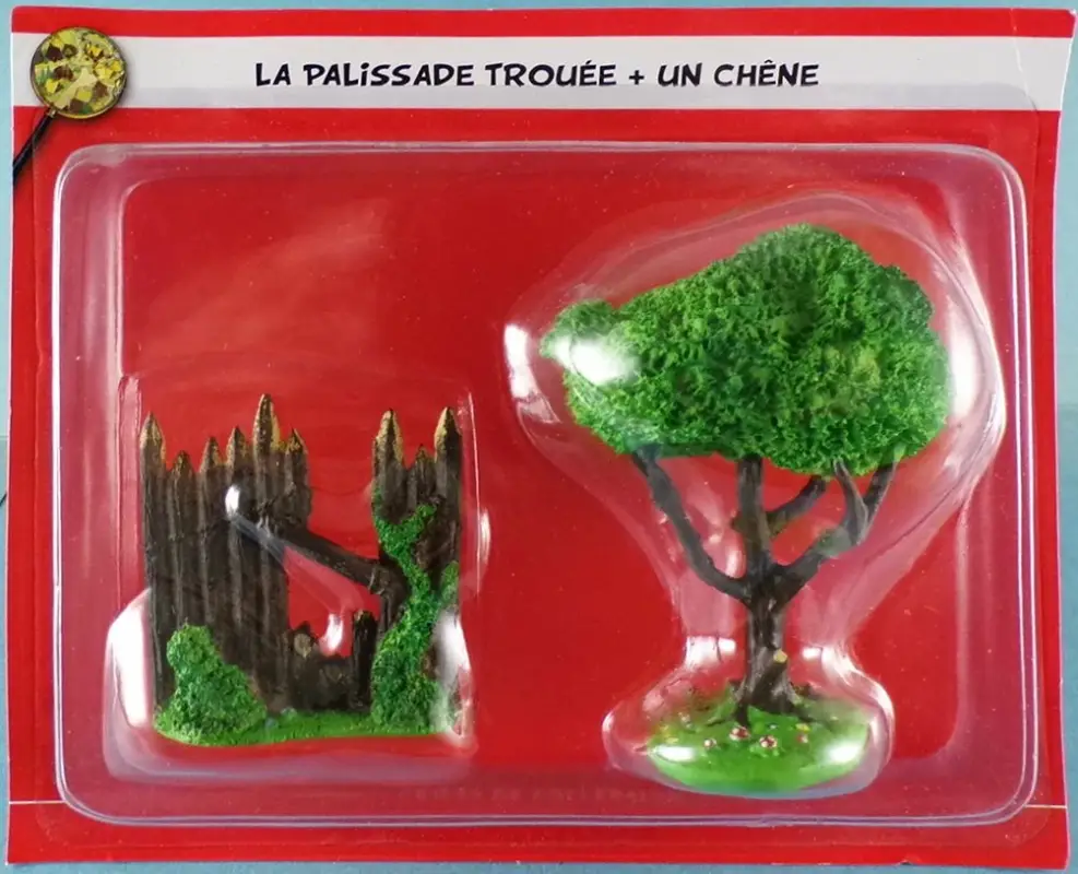 Produit De Marque Asterix - Editions Hachette - Le Village - N°19 : La Palissade Trouée + un Chêne Neuf sous Blister
