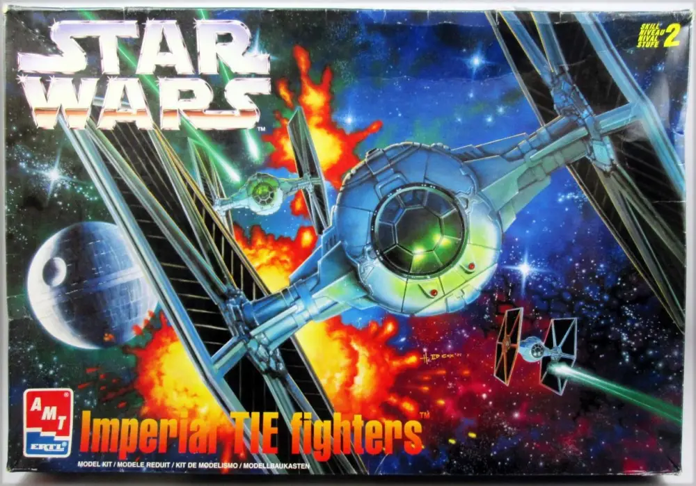 Star Wars - AMT/ERTL Model Kit n°8438 - Imperial TIE Fighters - 1997 Commande En Gros