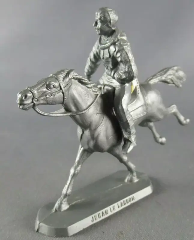 Thierry la Fronde - Figurine MC Caiffa - Jehan le larron à cheval Commander Vite