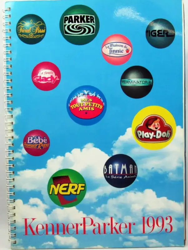 Dernier Modèle Catalogue professionnel Kenner Parker France 1993 (Batman Animated, Captain Planet, Terminator, Tiger, Littlest Pet Shop...)