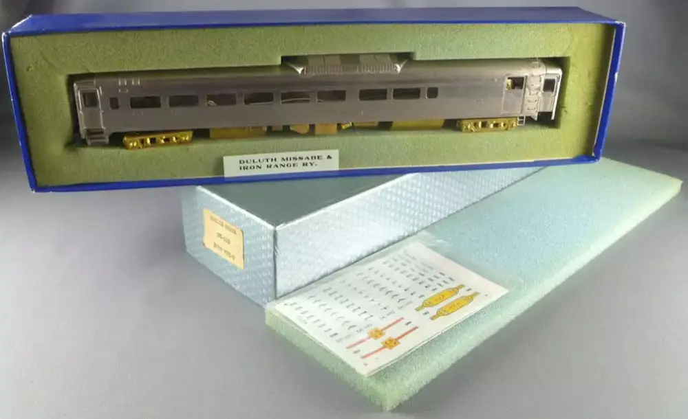 NJ Custom Brass 4012 Ho Santa Fe Autorail Diesel Budd Rdc-2 DE-112 Motorisé Neuf Boite Achetez Aujourd'hui