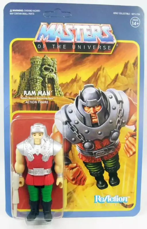 Les Maitres de l'Univers - Figurine 10cm Super7 - Ram Man "original toy colors" Offre Exclusive
