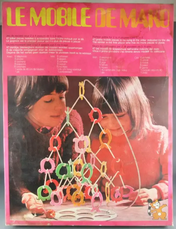 Vente Directe Le Mobile de Mako - Jeu de Société - Mako 1973 Réf 9023 Neuf Boite Cellophanée