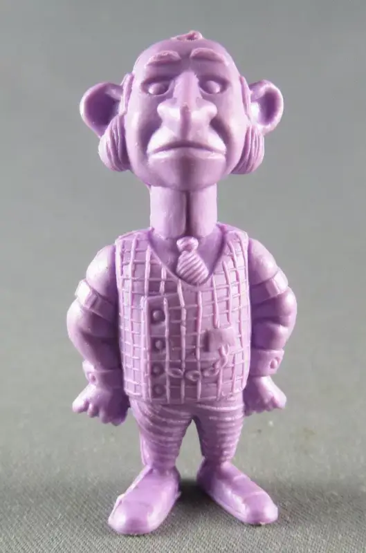 Lucky Luke - Omo Bonux 1973 - Figurine Monochrome - Maitre d'hôtel (Mauve) Must-Have