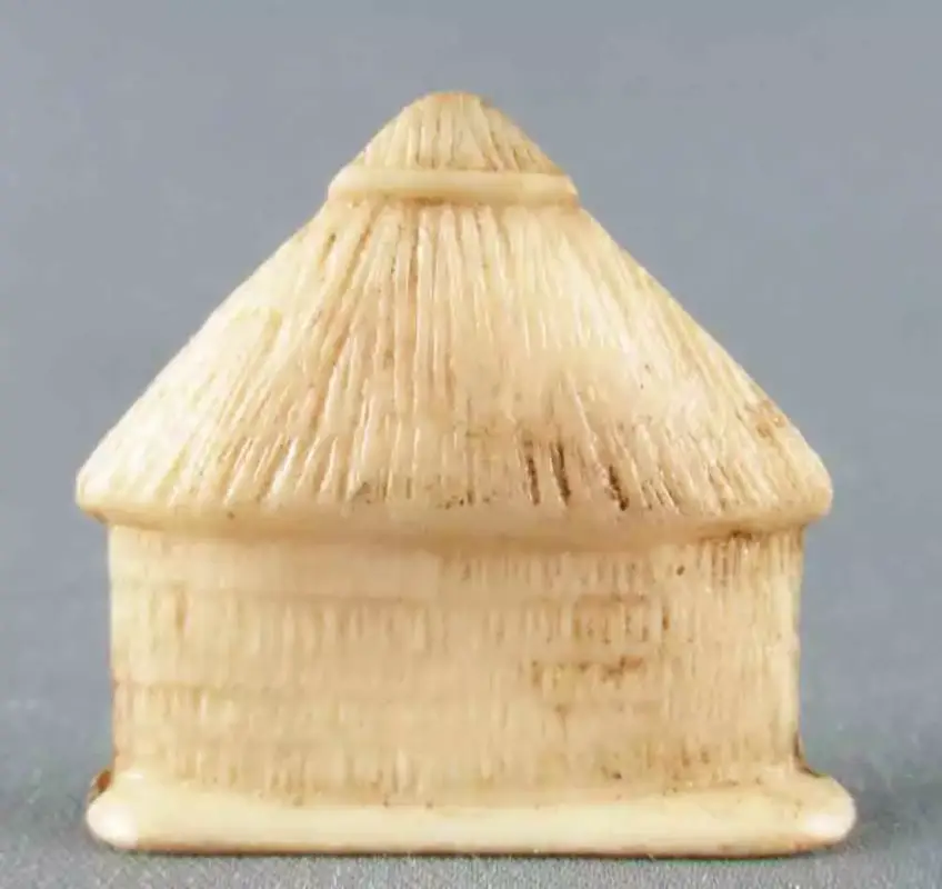 Bon Marché Figurine Publicitaire Le Baby l'Aiglon - La Vie à la Campagne - Meule de Foin