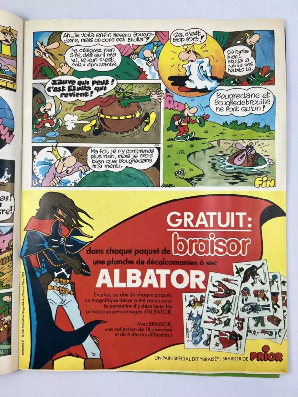 Dernier Modèle Pif Gadget n°586 - Contenant des Publicités de jouets (Albator, Asterix Motta)