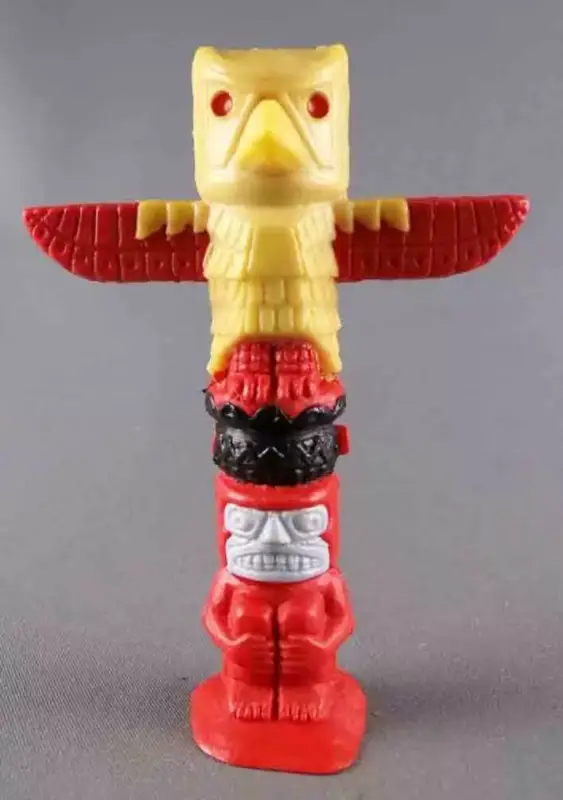 Timpo Indiens 2ème série Accessoire Totem (réf 1002) 2 Promotion