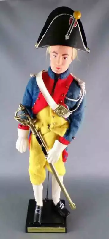 Réduction C.D.C. Mollard Paris 17/5 - Mannequin Articulé 30cm type Action Joe - Empire Gendarmerie d'Elite de la Garde 1808-1814