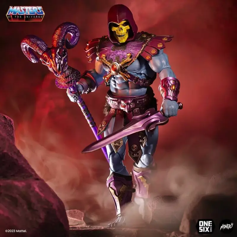 Les Maitres de l'Univers - Mondo - Skeletor (2ème version) - Figurine échelle 1/6ème 30cm Seulement Aujourd'hui