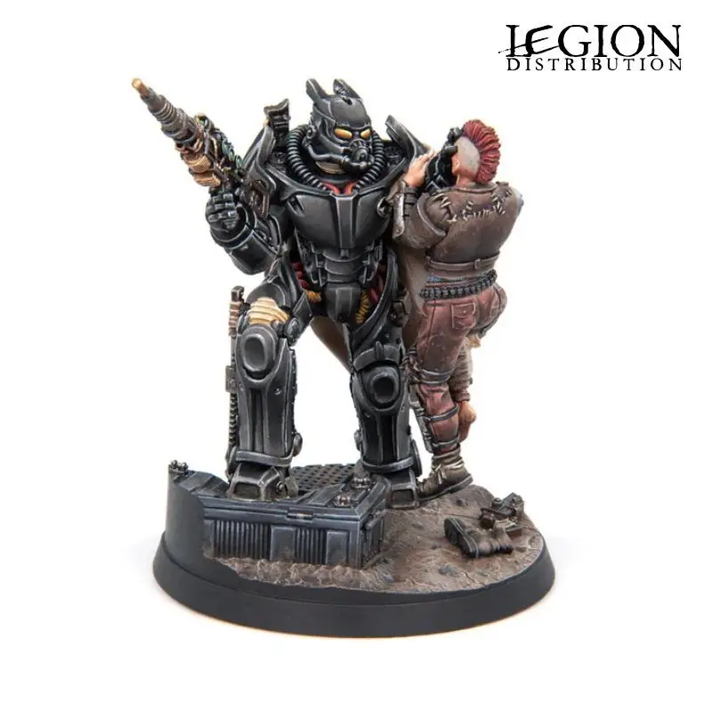 Vente Directe Préco - Fallout Miniatures - The Black Devil