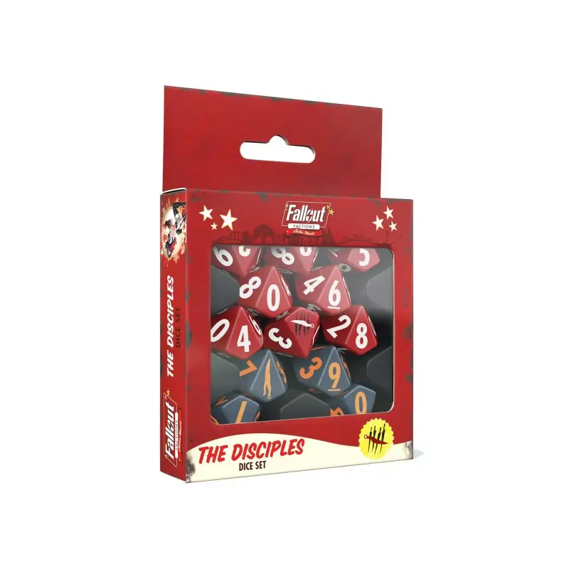 Pas Cher Fallout Factions - Dice Set - The Disciples