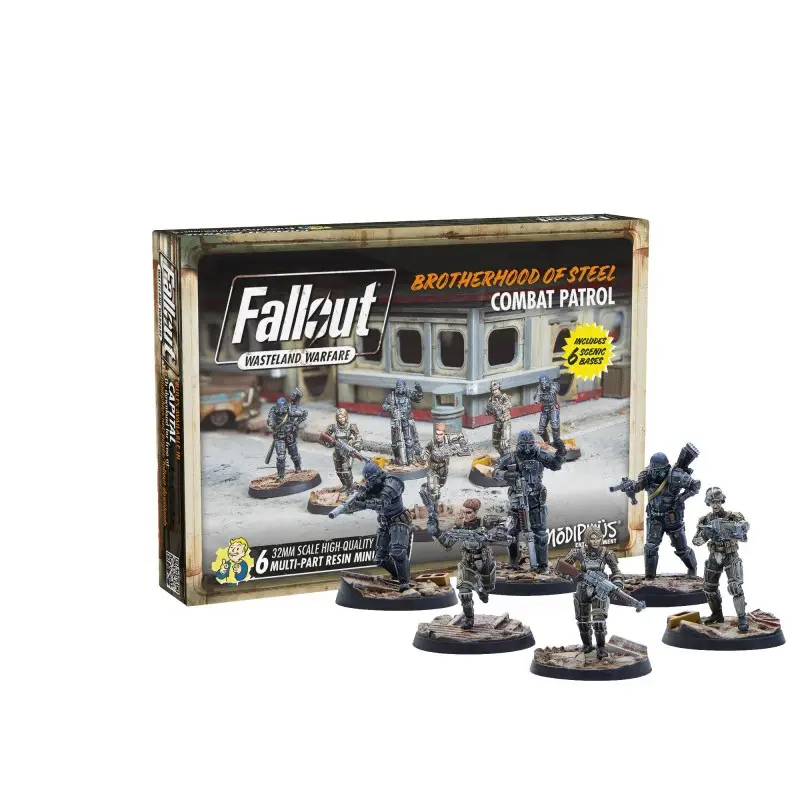 FALLOUT : WASTELAND WARFARE - BROTHERHOOD OF STEEL : COMBAT PATROL Acheter En Ligne