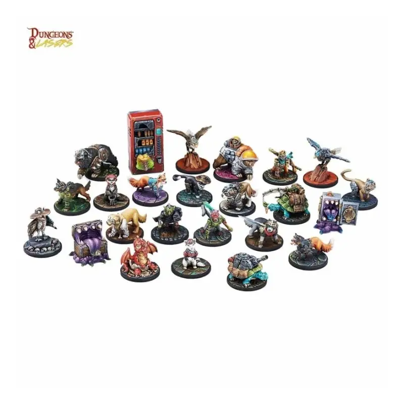 Dungeons & Lasers - Figurines - Animal Companions Set Offre Spéciale