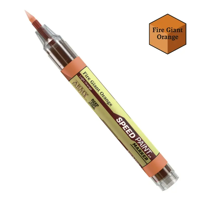 Commander Vite Army Painter - Speedpaint Marker - Fire Giant Orange