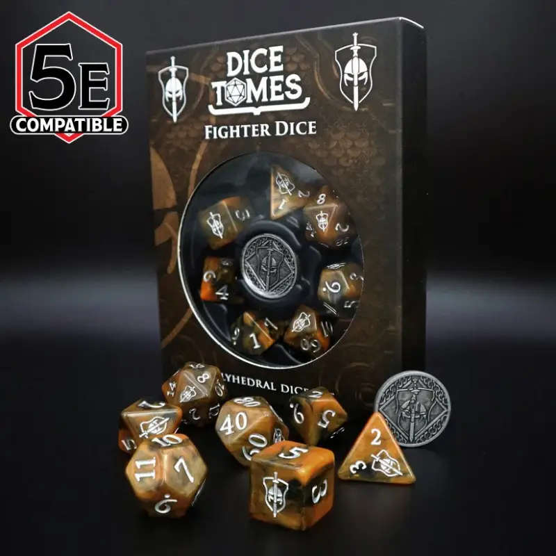 Top Vente Artefact Games – Set de dés D&D – Paladin
