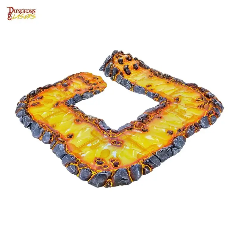 Vente Flash Dungeons & Lasers - Décors - Modular Lava