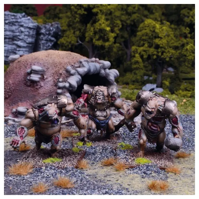 KINGS OF WAR - MORTS-VIVANTS - RÉGIMENT DE TROLLS ZOMBIES Offre Du Jour