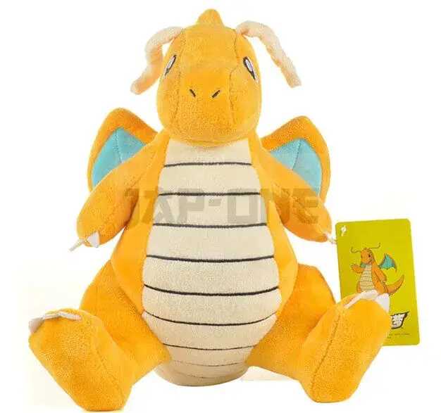 Usine Directe Pokemon - Dracolosse - Peluche import 25cm