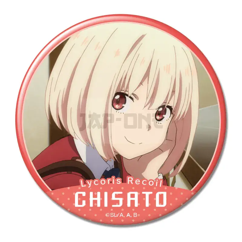Badge Lycoris Recoil Nishikigi Chisato Offre Limitée