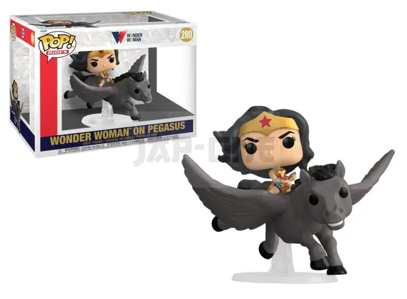 Pas Cher WW80TH – POP Ride Super DLX N° 280 – Wonder Woman on Pegasus