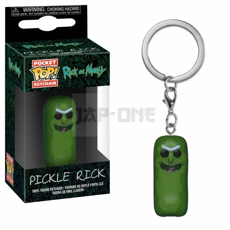 Quantité Limitée Rick & Morty – Pocket Pop Keychains : Pickle Rick