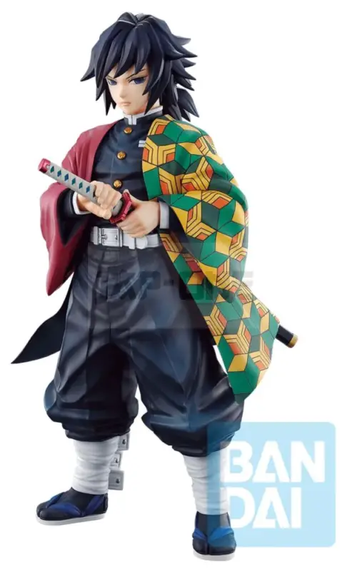 Quantité Limitée Demon Slayer – Giyu Tomioka – Figurine The Hashira Ichibansho 26Cm