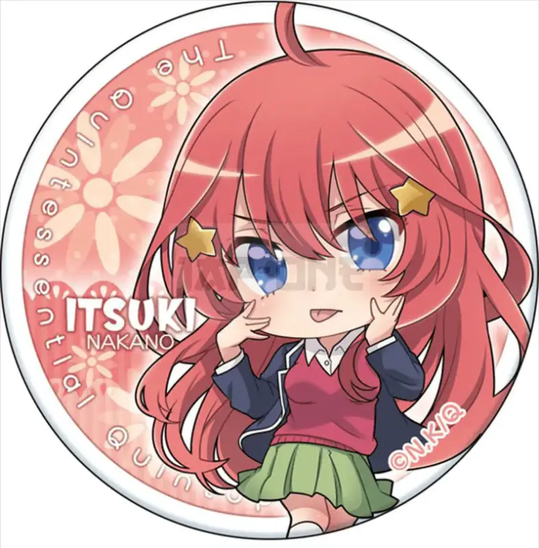 Réduction Badge The Quintessential Quintuplets Nakano Itsuki v1