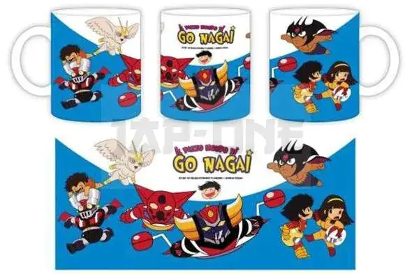 Solde Il Pazzo Mondo Go Nagai Blu Mug
