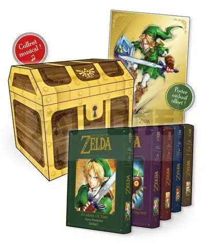 Commander Vite ZELDA MANGA COFFRET