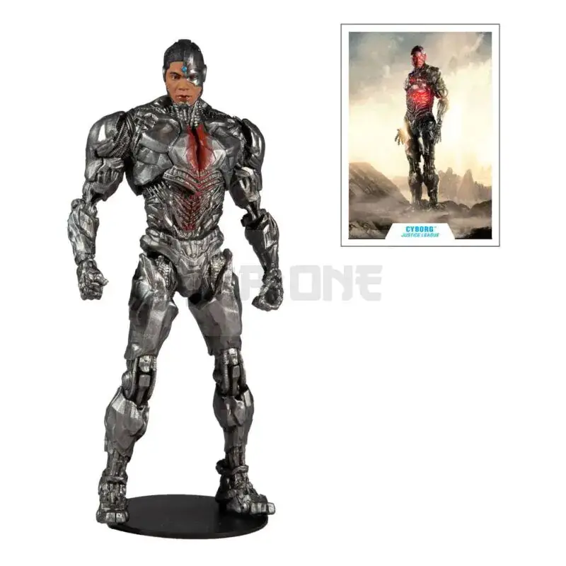 Dc Justice League – Cyborg – Figurine Articulée 18Cm Pas Cher