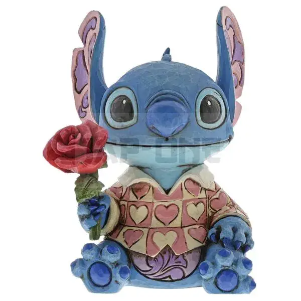 Promotion Saisonnière Disney Traditions – Stitch Clueless Casanova Figurine – 15.5Cm