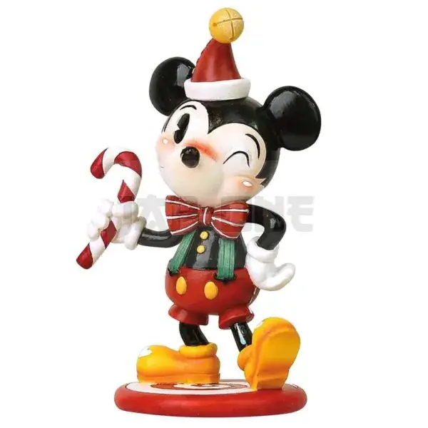 Disney – Miss Mindy World – Resin Statue – Christmas Mickey – 16Cm Paiement Sécurisé