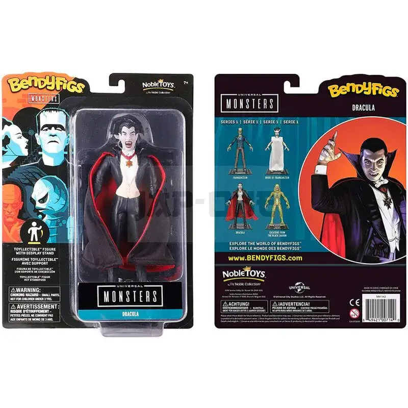 Universal Monster Dracula Bendyfigs Malleable Figurine 19Cm Petit Prix