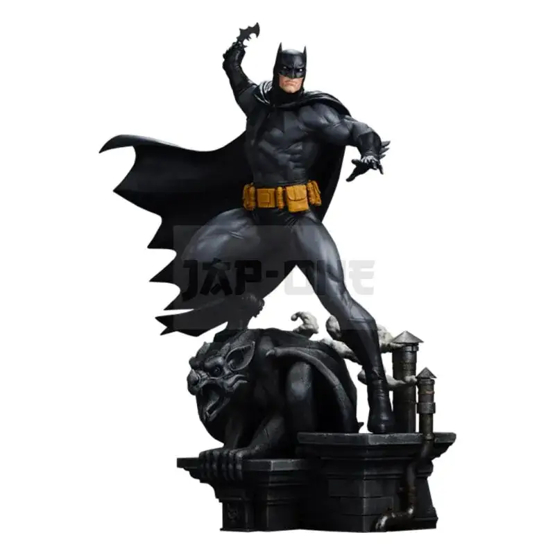 Retour Gratuit Dc Comics Figurine 1/6 Batman (Black And Gray Edition) 50 Cm