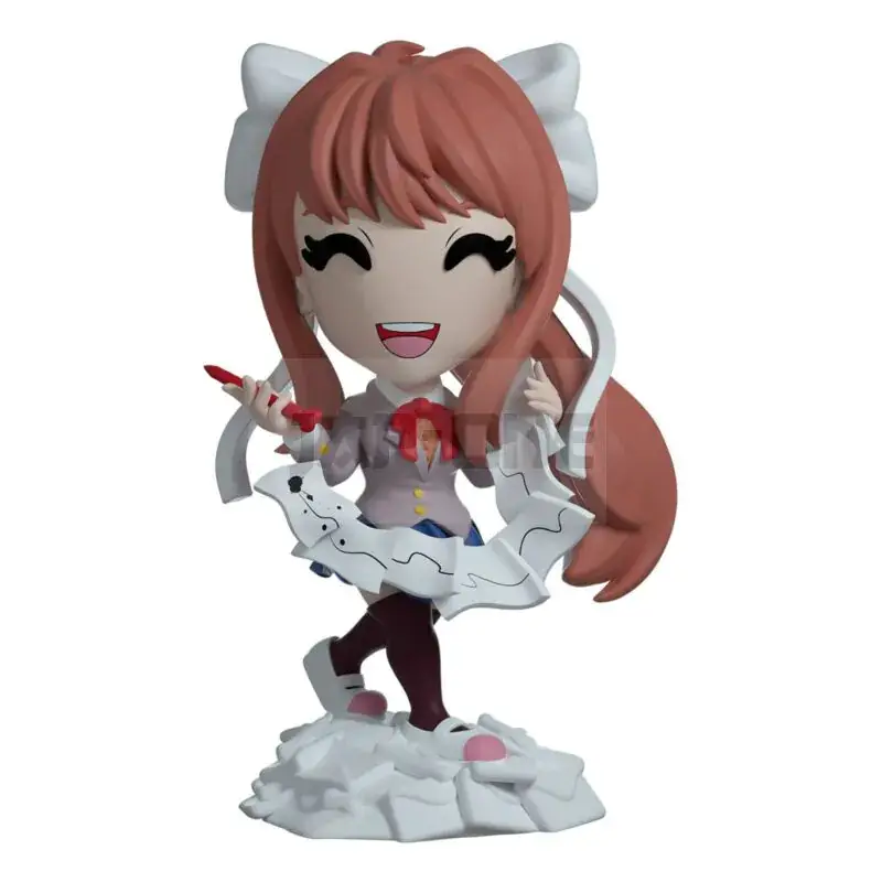 Doki Doki Literature Club! Vinyl Figurine Monika 12 Cm Retour Gratuit