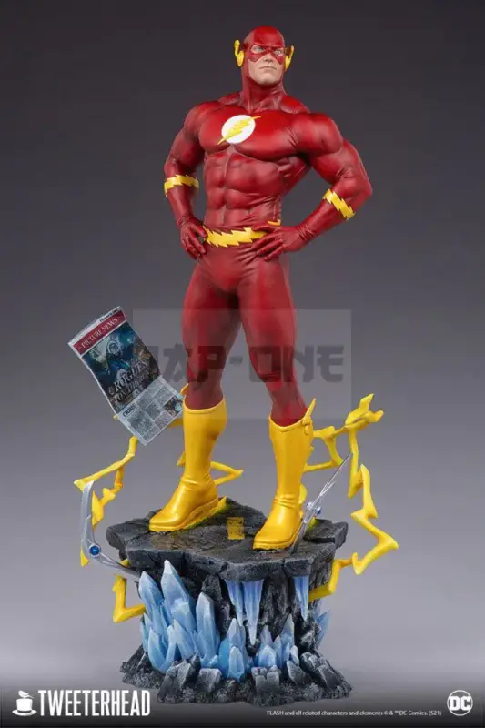 Authentique Dc Comics – The Flash – Figurine 1/6 – 46Cm