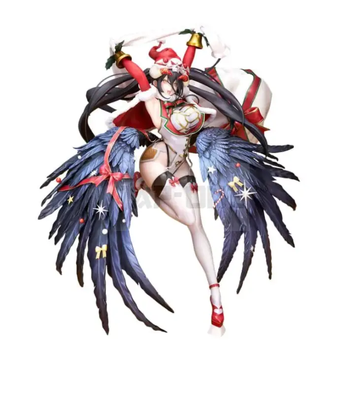 Petit Prix Overlord Figurine Pvc 1/8 Albedo White Santa Ver. 27 Cm