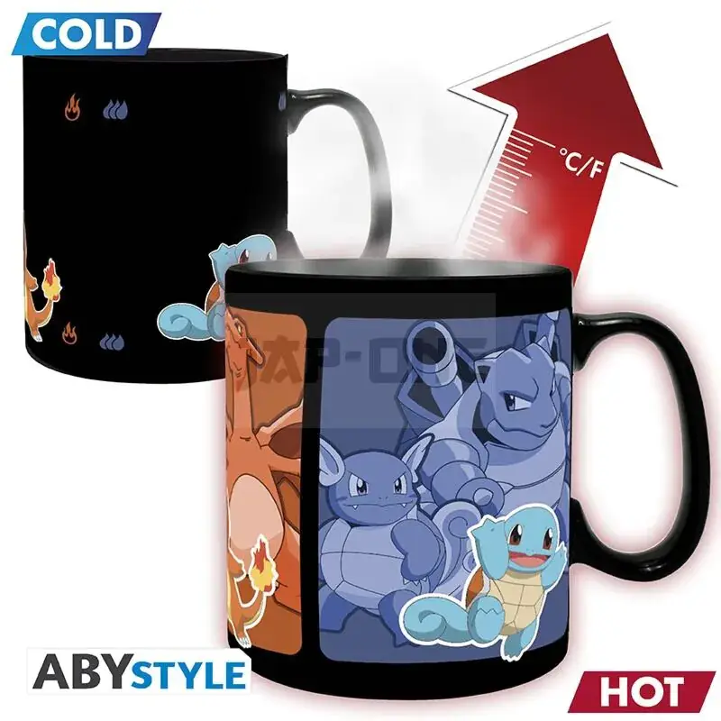 Populaire Pokemon – Mug Heat Change – 460 Ml – Évolution – Boîte Carton